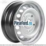Janta tabla 16 inch culoare argintiu Ford Transit 2019-2023 2.0 EcoBlue 105 cp