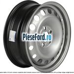 Janta tabla 16 inch culoare argintiu Ford Transit Connect 2013-2018 1.0 EcoBoost 100 cp B3GA, M2GA, M2GB benzina