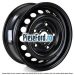 Janta tabla 16 inch culoare negru Ford Transit 2014-2018 2.0 EcoBlue RWD 130 cp