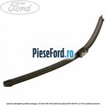 Lamela stergator parbriz stanga 10/2010-06/2016 Ford Ka plus 2016-2018 1.2 70 cp B2KA benzina