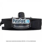 Lampa numar inmatriculare Ford Fiesta 1996-2001 1.0 i 52 cp