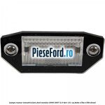 Lampa numar inmatriculare Ford Mondeo 2000-2007 2.0 TDCi 131 cp