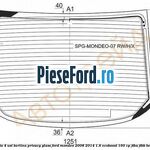 Luneta 4 usi berlina, Privacy Glass Ford Mondeo 2008-2014 1.6 EcoBoost 160 cp