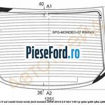 Luneta 5 usi combi, tenta verde Ford Mondeo 2008-2014 2.0 TDCi 140 cp