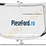 Luneta 5 usi hatchback, tenta verde, model nou Ford Mondeo 2008-2014 2.0 TDCi 163 cp