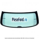 Luneta incalzita, fara tenta verde Ford Fiesta 1989-1996 1.8 D 60 cp RTC, RTD, RTG diesel