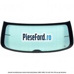 Luneta incalzita, fara tenta verde Ford Fiesta 1989-1996 1.8 XR2i 16V 130 cp