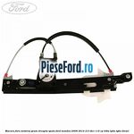 Macara fara motoras geam dreapta spate Ford Mondeo 2008-2014 2.0 TDCi 115 cp