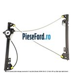 Macara geam fata stanga manuala 3 usi Ford Fiesta 2008-2012 1.6 TDCi 95 cp