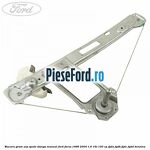 Macara geam usa spate stanga manual Ford Focus 1998-2004 1.6 16V 100 cp