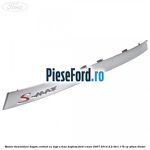 Maner deschidere hayon cromat cu logo S-MAX Keyless Ford S-Max 2007-2014 2.2 TDCi 175 cp