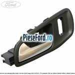 Maner interior usa stanga fata satin chrome Ford Kuga 2013-2016 1.5 EcoBoost 150 cp