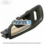 Maner interior usa stanga fata satin chrome Ford Kuga 2013-2016 2.0 TDCi 136 cp