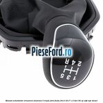 Manson schimbator, ornament aluminiu 5 trepte Ford Fiesta 2013-2017 1.5 TDCi 95 cp