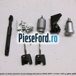 Mecanism inchidere capota cu butuc pornire si usa stanga Ford Focus 2004-2007 1.6 TDCi 109 cp