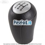 Nuca argintie PVC schimbator cutie viteza 5 trepte Ford Ranger 2002-2006 2.5 D 78 cp