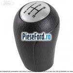 Nuca argintie PVC schimbator cutie viteza 5 trepte Ford Ranger 2006-2012 3.0 TDCi 4x4 156 cp MD30DITC, WEC diesel