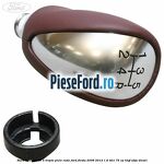 Nuca schimbator, 5 trepte piele rosie Ford Fiesta 2008-2012 1.6 TDCi 75 cp
