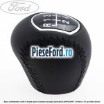 Nuca schimbator, cutie 6 trepte piele cusatura neagra Ford Focus 2004-2007 1.8 TDCi 115 cp