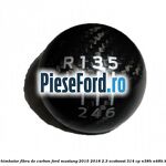 Nuca schimbator fibra de carbon Ford Mustang 2015-2018 2.3 EcoBoost 314 cp N38H, N48H benzina