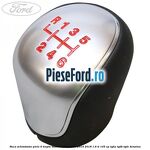 Nuca schimbator piele 6 trepte manual Ford Focus 2014-2018 1.6 Ti 105 cp IQDA, IQDB, IQDC benzina