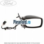 Oglinda dreapta reglaj electric capac negru Ford Fiesta 1996-2001 1.0 i 65 cp