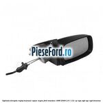Oglinda dreapta reglaj manual capac negru Ford Mondeo 1996-2000 2.0 i 131 cp