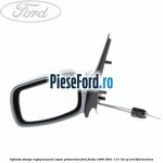 Oglinda stanga reglaj manual capac primerizat Ford Fiesta 1996-2001 1.0 i 52 cp