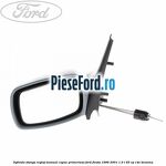 Oglinda stanga reglaj manual capac primerizat Ford Fiesta 1996-2001 1.0 i 65 cp