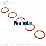 Oring portocaliu 26 conducta radiator clima Ford Focus 2011-2014 1.0 EcoBoost 125 cp M1DA, M1DC, M1DD benzina