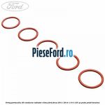 Oring portocaliu 26 conducta radiator clima Ford Focus 2011-2014 1.6 Ti 125 cp