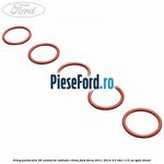 Oring portocaliu 26 conducta radiator clima Ford Focus 2011-2014 2.0 TDCi 115 cp TYDA diesel