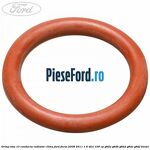 Oring rosu 13 conducta radiator clima Ford Focus 2008-2011 1.6 TDCi 109 cp G8DA, G8DB, G8DD, G8DE, G8DF diesel