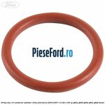 Oring rosu 14 conducta radiator clima Ford Focus 2004-2007 1.6 TDCi 109 cp G8DA, G8DB, G8DD, G8DE, G8DF diesel
