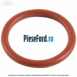 Oring rosu 14 conducta radiator clima Ford Focus 2008-2011 2.0 TDCi 110 cp
