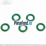 Oring verde 10 conducta radiator clima Ford Transit Courier 2014-2018 1.5 TDCi 75 cp UGCA, UGCB, XUCC, XUCD, XUCE diesel