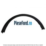 Ornament aripa spate stanga carbon black Ford Kuga 2019-2023 2.5 FHEV 4x4 190 cp