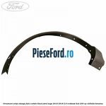 Ornament aripa stanga fata carbon black Ford Kuga 2016-2018 2.0 EcoBoost 4x4 230 cp