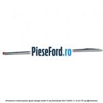 Ornament cromat panou spate stanga model 3 usi Ford Fiesta 2017-2023 1.1 Ti-VCT 75 cp