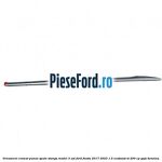 Ornament cromat panou spate stanga model 3 usi Ford Fiesta 2017-2023 1.5 EcoBoost ST 200 cp