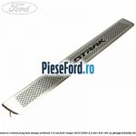 Ornament cromat prag fata stanga Wildtrak 3/4 usi Ford Ranger 2016-2020 2.2 TDCi 4x4 160 cp