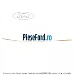 Ornament cromat Titanium usa fata stanga Ford Mondeo 2008-2014 2.0 EcoBoost 203 cp