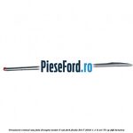 Ornament cromat usa fata dreapta model 5 usi Ford Fiesta 2017-2023 1.1 Ti-VCT 75 cp