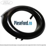 Ornament ebony black bara fata stanga cu locas pentru faruri Ford EcoSport 2013-2018 1.5 TDCi 90 cp