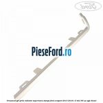 Ornament gri grila radiator superioara stanga Ford EcoSport 2013-2018 1.5 TDCi 90 cp