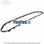 Ornament grila bara fata Ford Transit Courier 2014-2018 1.6 TDCi 95 cp