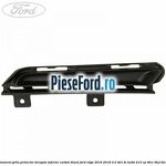 Ornament grila proiector dreapta inferior carbon black Ford Edge 2016-2018 2.0 TDCi Bi-Turbo 210 cp