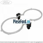 Ornament iluminat LED suport pahar consola centrala Ford Fiesta 2013-2017 1.0 Sport 140 cp