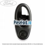 Ornament maner interior usa spate dreapta negru Ford Fiesta 1996-2001 1.0 i 52 cp