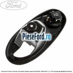 Ornament maner interior usa spate stanga negru Ford Fiesta 1996-2001 1.3 i 50 cp
